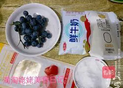 Blueberry Yogurt Mousse Cake Recipe Illustration 1