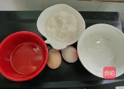 Illustration of how to make cream puffs 1