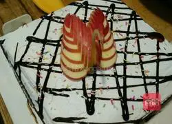 Illustration of homemade chiffon cake 6