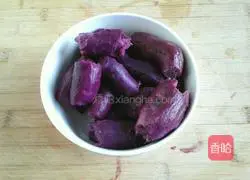 Yoghurt Purple Sweet Potato Cake Recipe Illustration 2