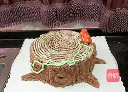 Chocolate stump cake recipe 11