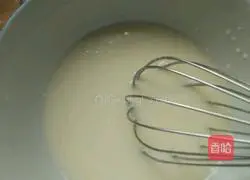 Illustration of how to make chiffon cake 2