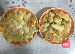 Illustration of how to make cute large cookies 5