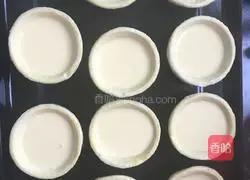 Illustration of how to make egg tarts 3