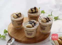 Illustration of how to make caramel banana mousse 18