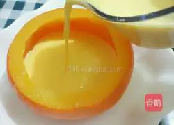 Illustration of how to make pumpkin steamed eggs 9