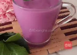Purple sweet potato milkshake recipe 1