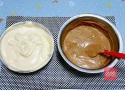 Giraffe Pattern Chiffon Cake Recipe Illustration 6