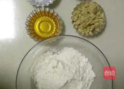Illustration of how to make meat floss biscuits 1
