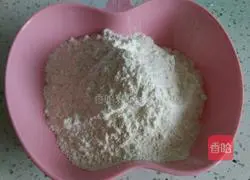 Illustration of how to make fried bean paste cake 1