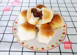 Illustration of how to make bean paste meal packs 13