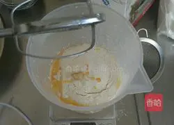 Illustration of how to make ham and egg tarts 8