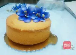 Eight-inch chiffon Cake recipe illustration 1