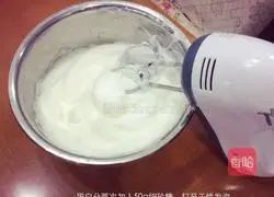 Illustration of how to make chiffon cake 2