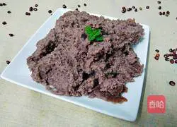 Illustration of how to make handmade red bean paste 16