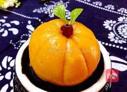 Illustration of how to make glutinous rice pumpkin 14