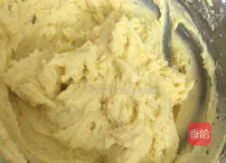 Coconut Illustration of how to make fragrant cookies 8