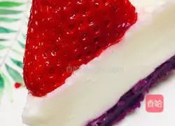 Purple sweet potato yogurt mousse cake recipe 10