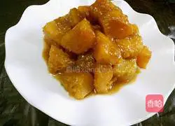 Illustration of how to cook pumpkin with sauce 6