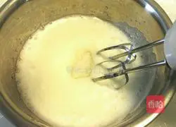 Illustration of how to make chiffon cake 12