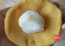 Illustration of how to make steamed pumpkin cake 7