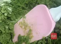 Illustration of how to make matcha square cookies 6