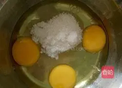 Illustration of how to make matcha cake 2