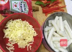 Cheese rice cake recipe 1