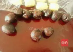 Illustration of making bean paste cake 10