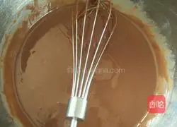 Brownie Cup Cake (Chocolate Sauce Version) Recipe Illustration 3