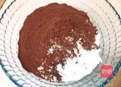 Illustration of how to make New Year's desserts: Cream Chocolate Cookies 12