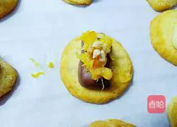 Orange Sweetheart Baked Cookies Illustration 6