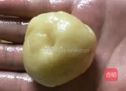 Illustration of how to make original peach cake 7