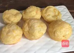 Crispy Illustration of making puff puffs 15