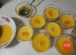 Yellow Peach Mousse Cake Cup Recipe Illustration 13