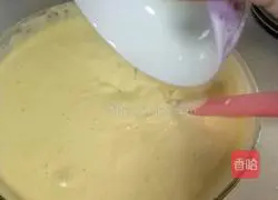 Illustration of making sponge cake 7