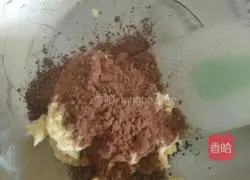 Illustration of how to make two-color cookies 12