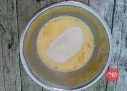 Illustration of how to make whole egg tarts 6