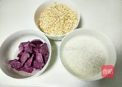 Purple sweet potato oatmeal porridge recipe 2