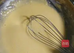 Illustration of how to make chiffon cake 2