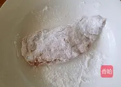 Illustration of how to make cheese pork chops 7