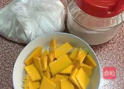 Illustration of how to make pumpkin cake 1