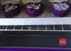 Purple Sweet Potato Love Cake Recipe Illustration 7