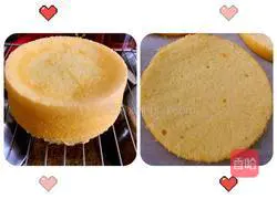 Mango Strawberry Mousse Cake Recipe Illustration 1