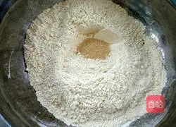 Illustration of how to make buckwheat cakes with bean paste 2