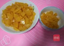 Yellow Peach Mousse Cake Cup Recipe Illustration 5