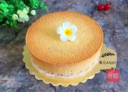 Illustration of how to make eight-inch chiffon cake 13