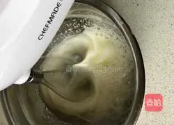 How to make spinach chiffon cake Illustration 7