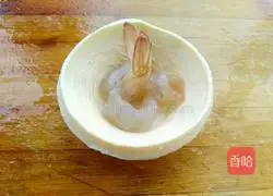 Illustration of how to make shrimp egg tarts 5