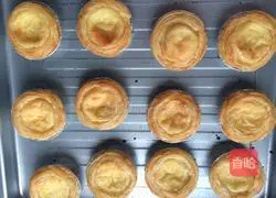Illustration of how to make original egg tarts 7